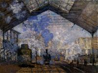 Monet, Claude Oscar - The Gare Saint-Lazare